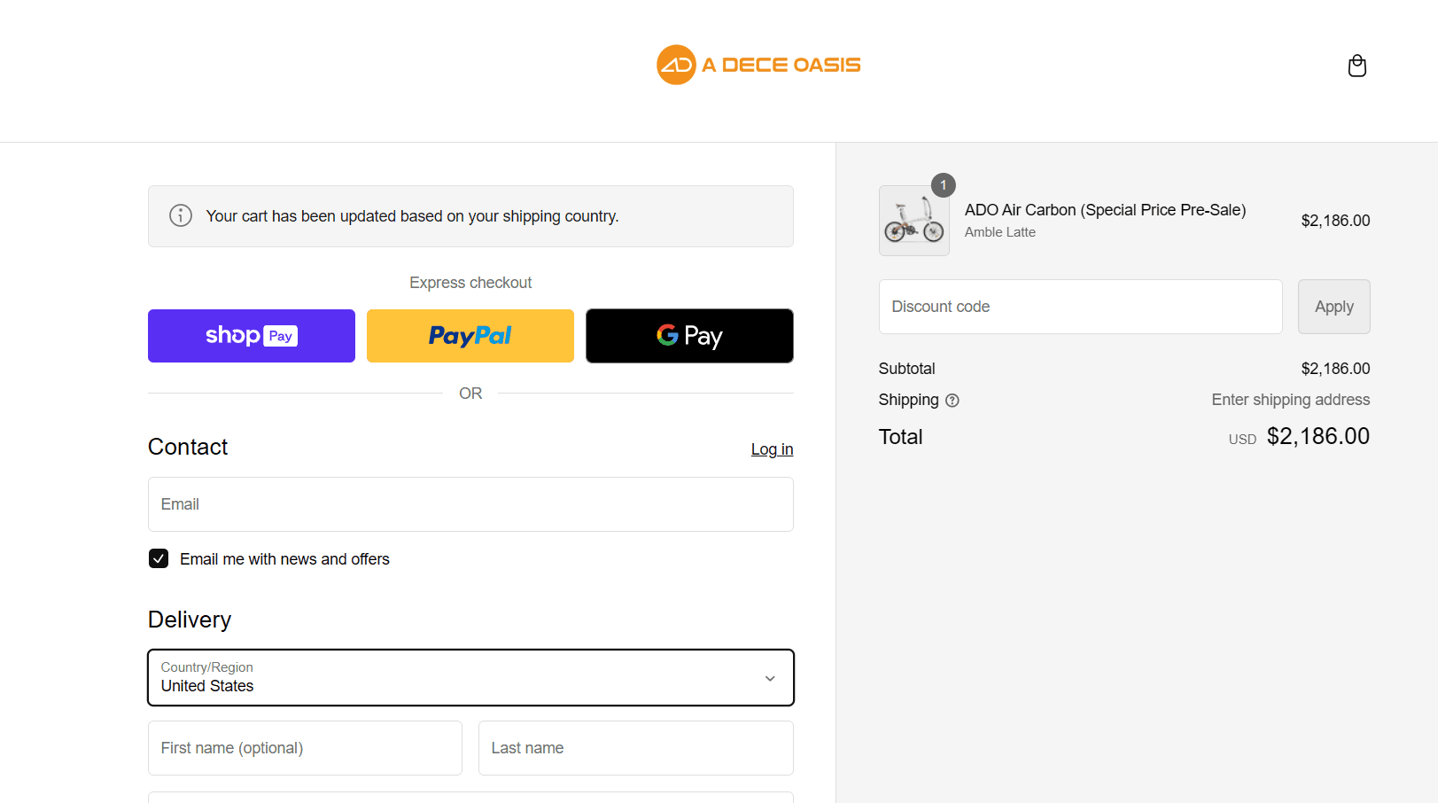 How to apply Adoebike coupon code